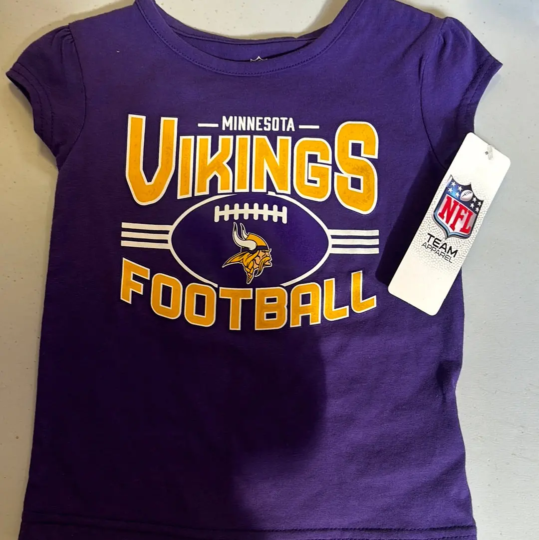 Minnesota Vikings Football Toddler Shirt - 2T 1