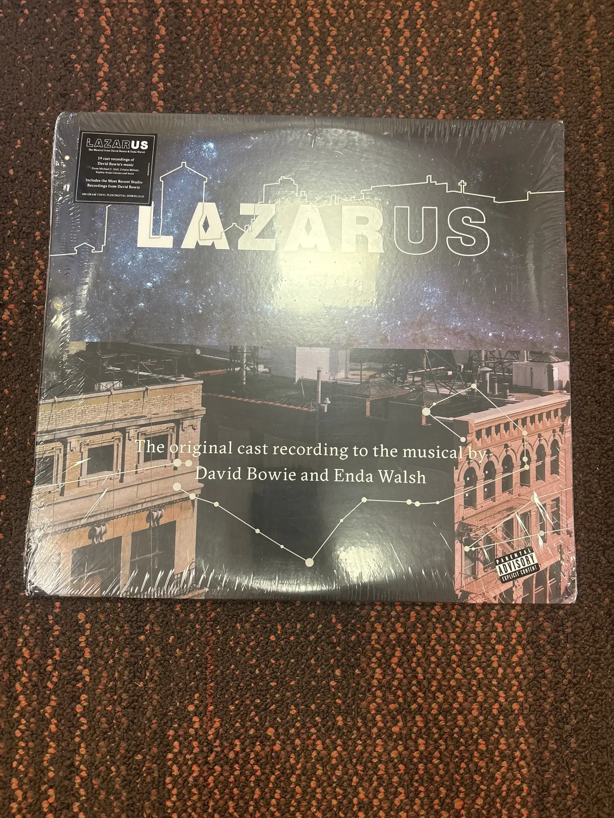 David Bowie - Lazarus Original Cast Album [Explicit Lyrics] (Lp) (Vinyl) Sealed 1
