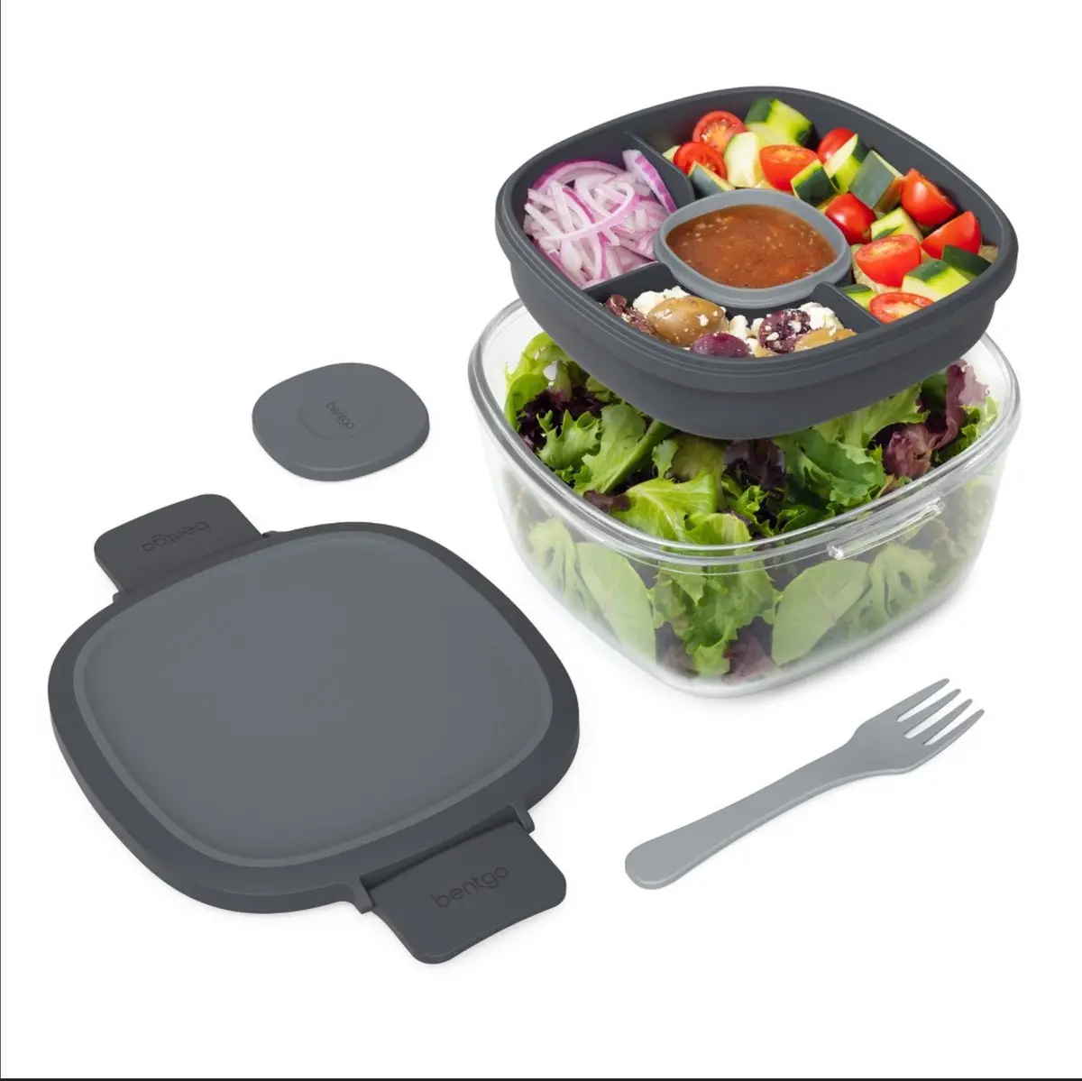 Bentgo 7.6C Glass Salad Container 1