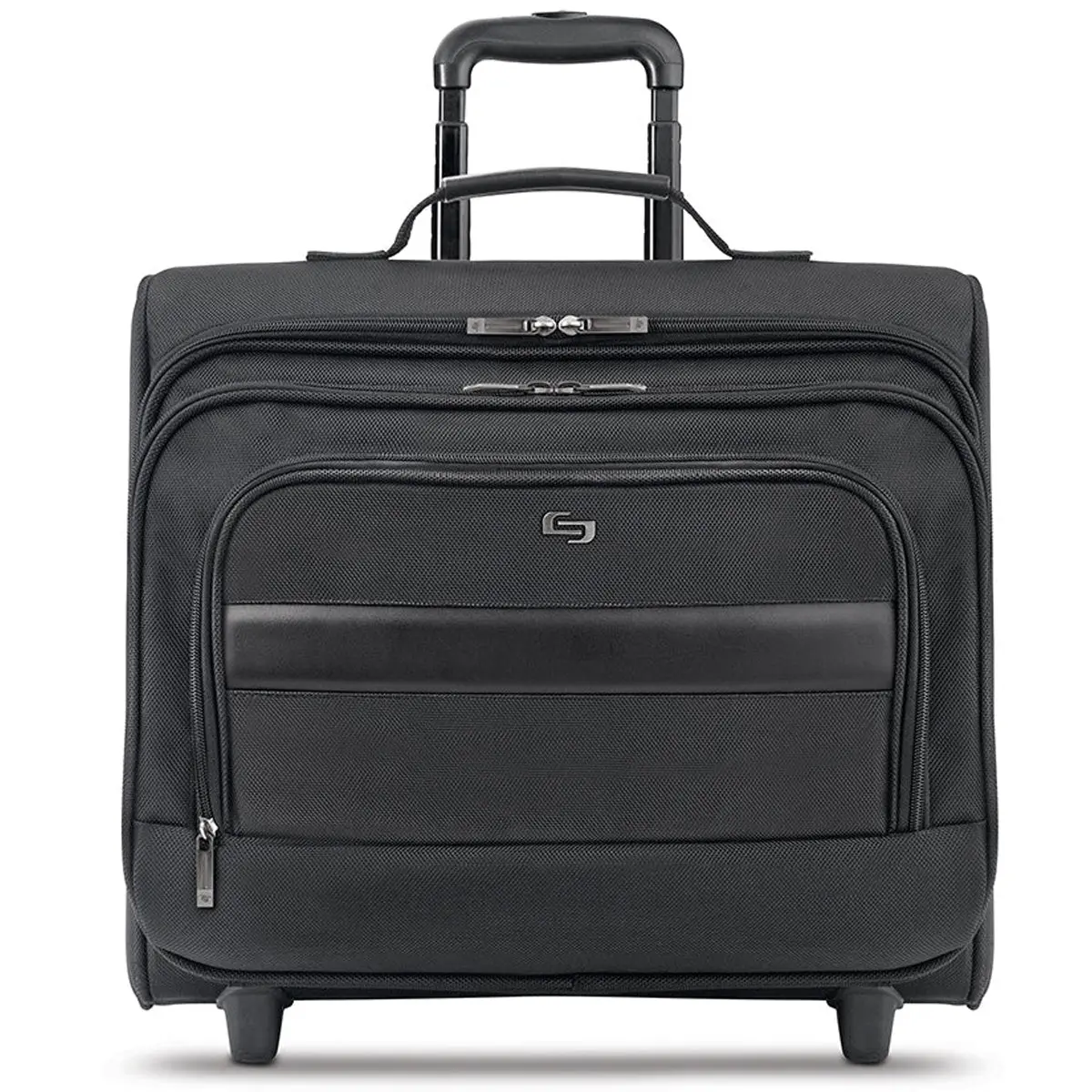 Solo New York Columbus Rolling Overnighter Case 1