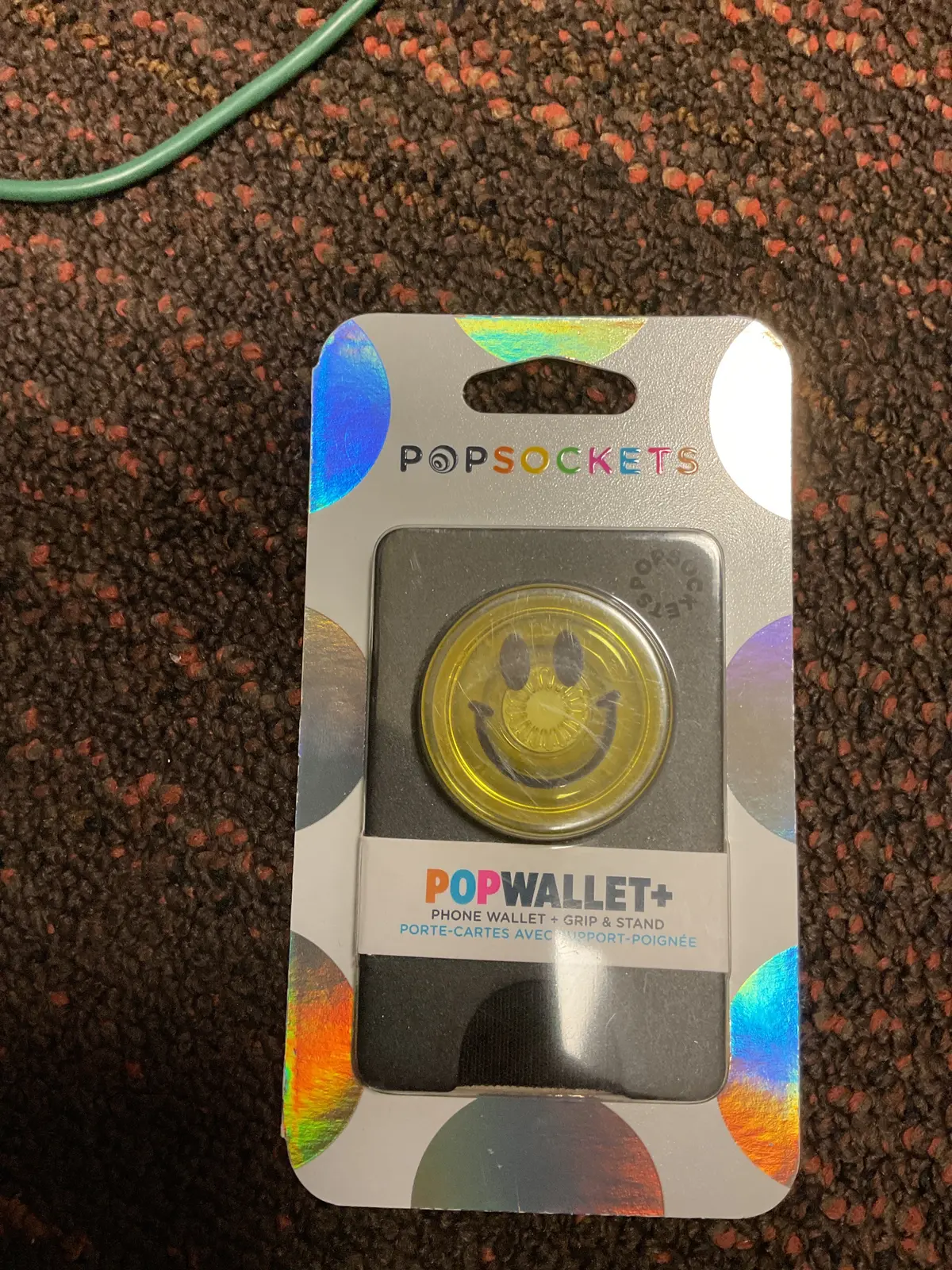 Smiley Face Pop Wallet 1