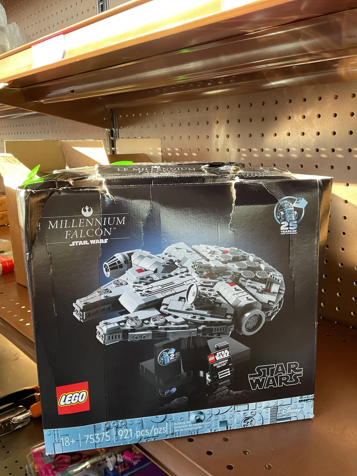 Lego Star Wars Millennium Falcon 25Th Anniversary
Buildable Starship Model 75375 1