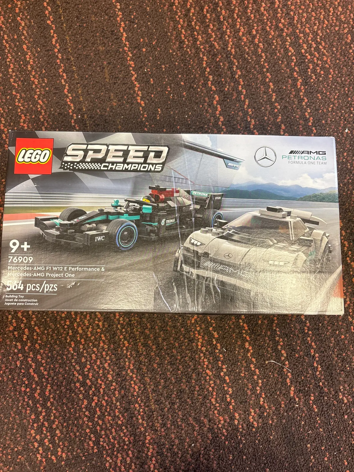 Broken Seal - Lego Speed Champions Mercedes-Amg 2 Toy Car Models
Set 76909 As Is 1