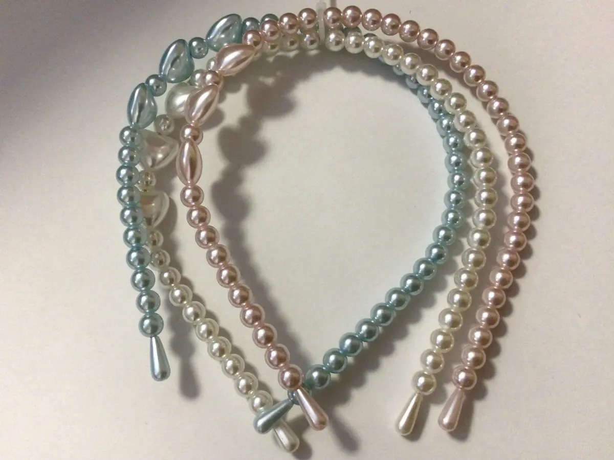 Pearl Headband - 3Pc 1