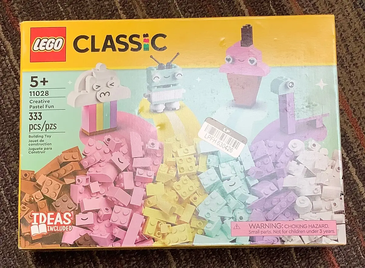 Lego Classic Creative Pastel Fun Building Bricks Toy 11028 1