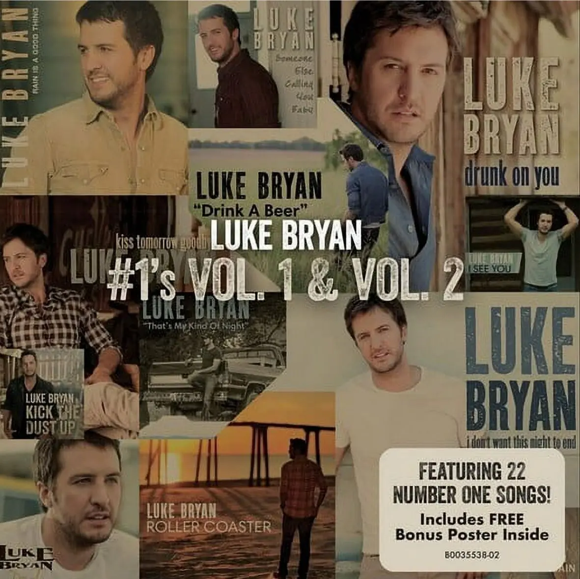 Luke Bryan - #1'S Vol. 1 & Vol. 2 - Cd 1