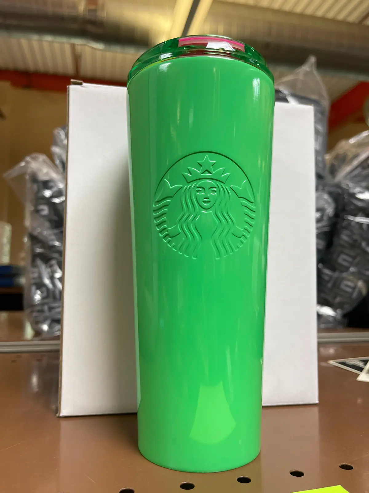 Starbucks Spring Green Stainless Steel Tumblr 1