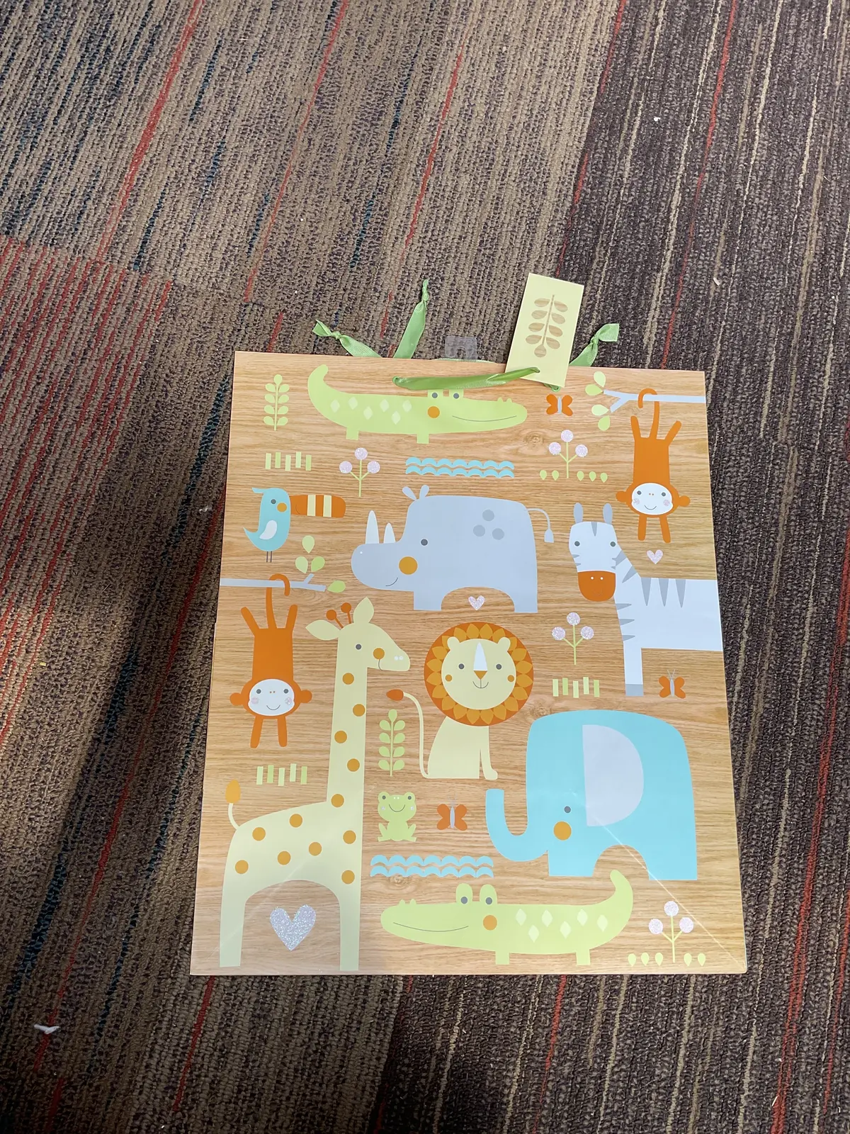 Gift Bag W/Baby Animals 1