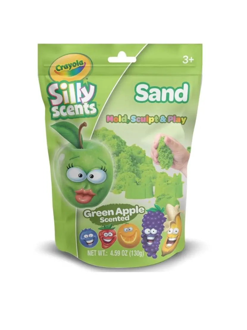Silly Scent 130G Play Sand - Green Apple 1
