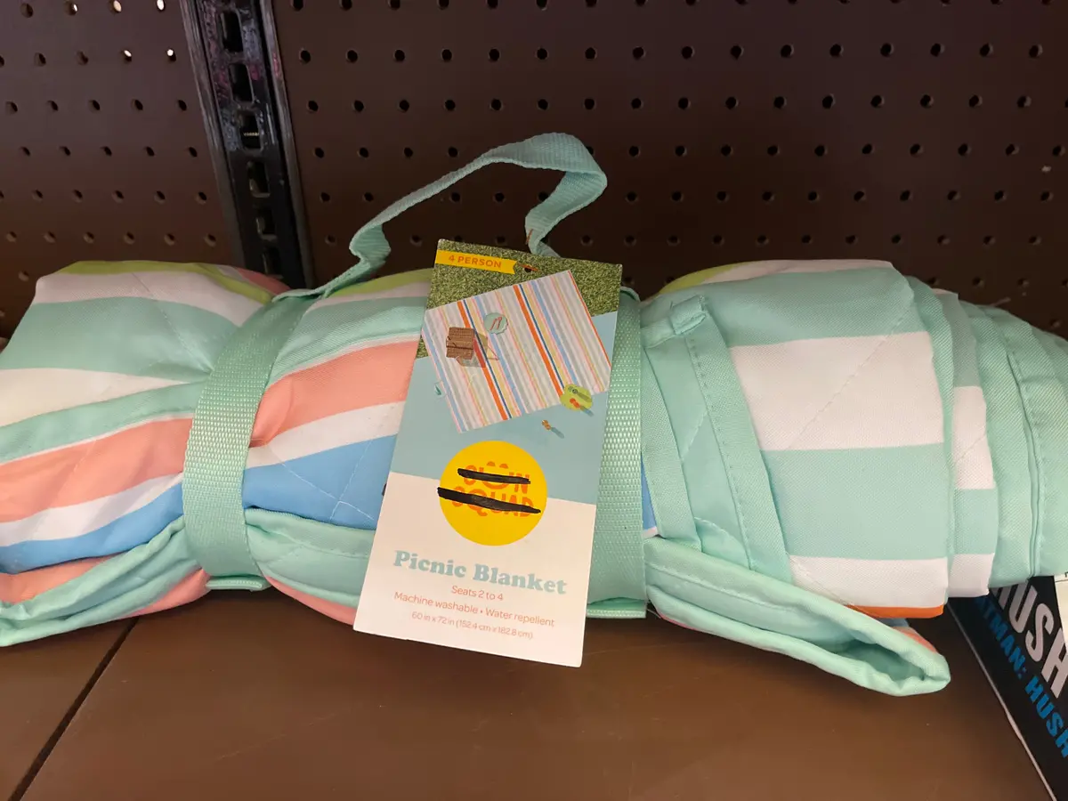 Striped Picnic Blanket 1