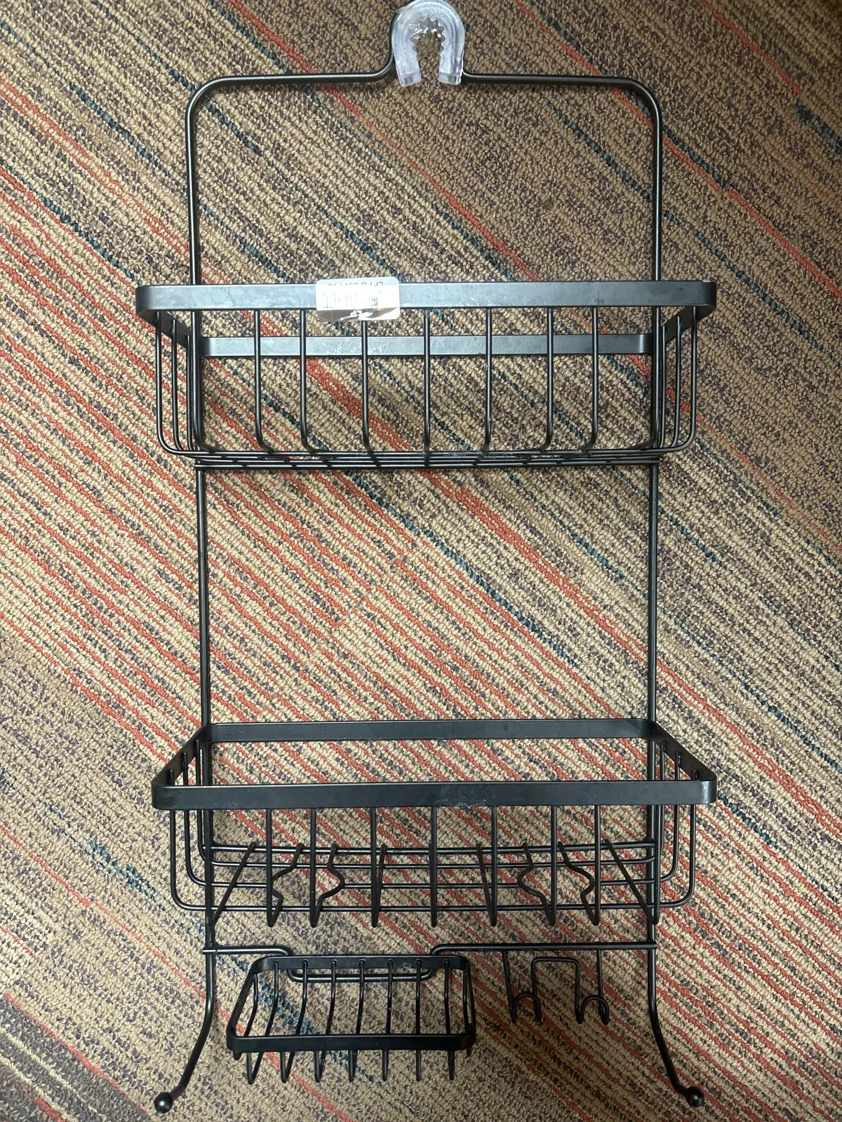 Bathroom Shower Caddy Black 1