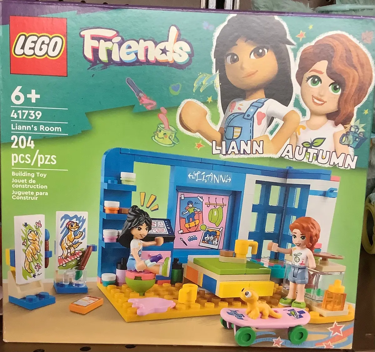 Lego Friends Liann's Room Mini-Doll & Toy Pet Playset 41739 1