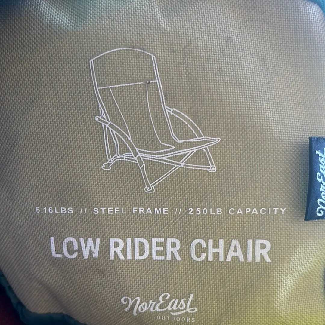 Noreast Outdoors Low Rider Chair 1