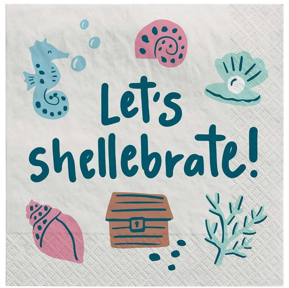 20Ct Under The Sea Lunch Napkins 1