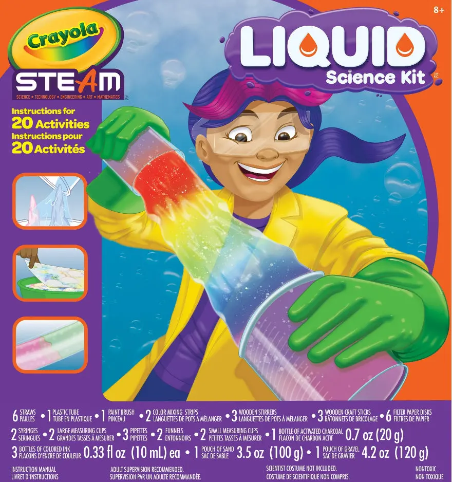 Liquid Science Kits For Kids, Stem Toy, Chemistry Set 1