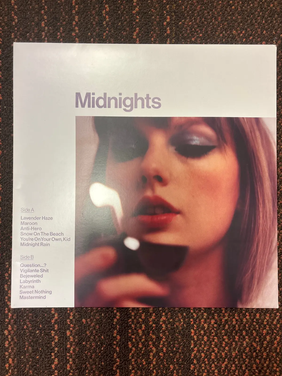 Taylor Swift - Midnights: Lavender Edition
(Vinyl) Not Sealed 1