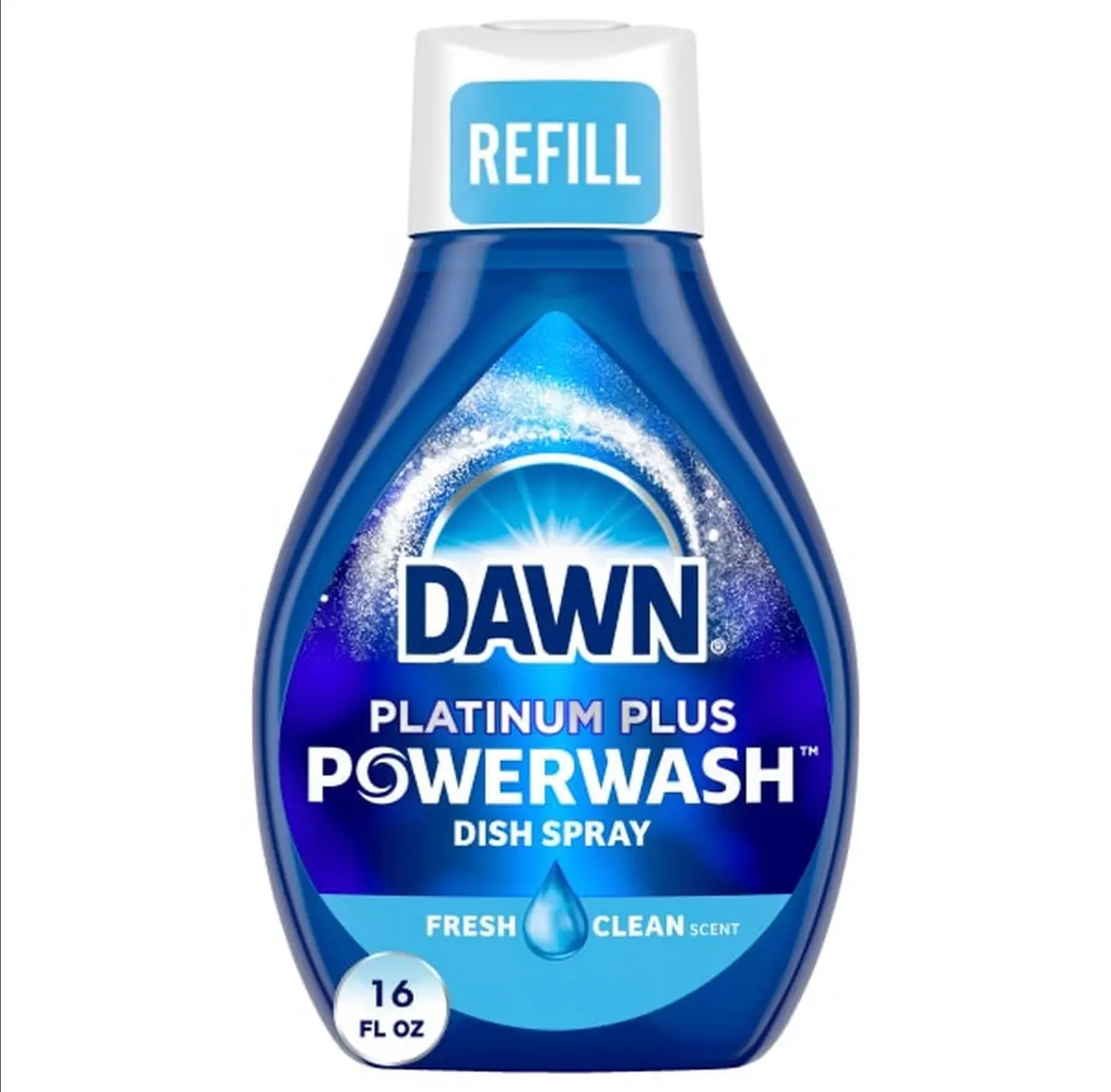 Dawn Fresh Scent Platinum Powerwash Dish Spray, Dish Soap Refill - 16Oz 1