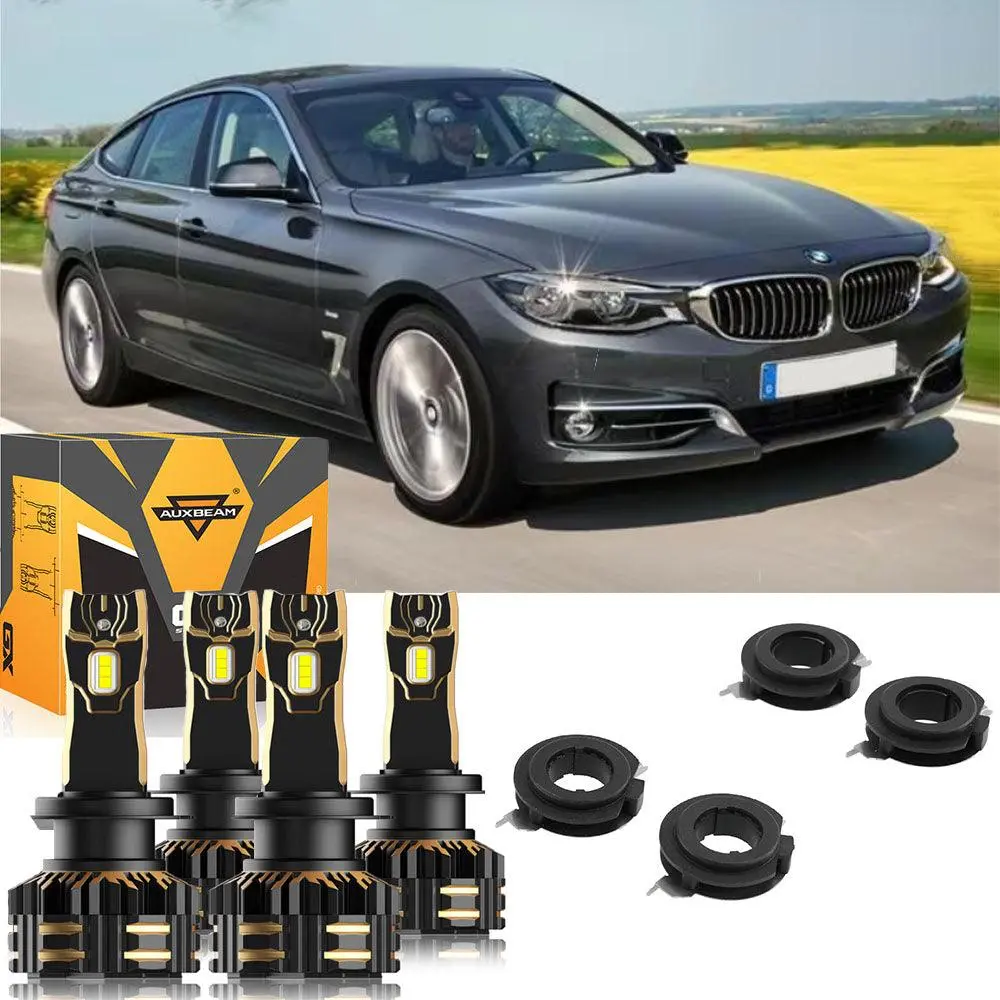 For 2017 Bmw 330I H7 Led Headlight Bulbs Bundle 1