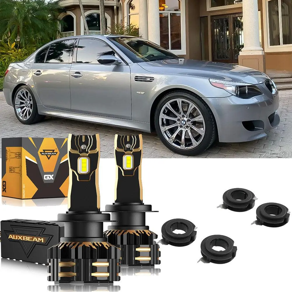 For 2006 Bmw E60 M5 H7 Led Headlight Bulbs 1