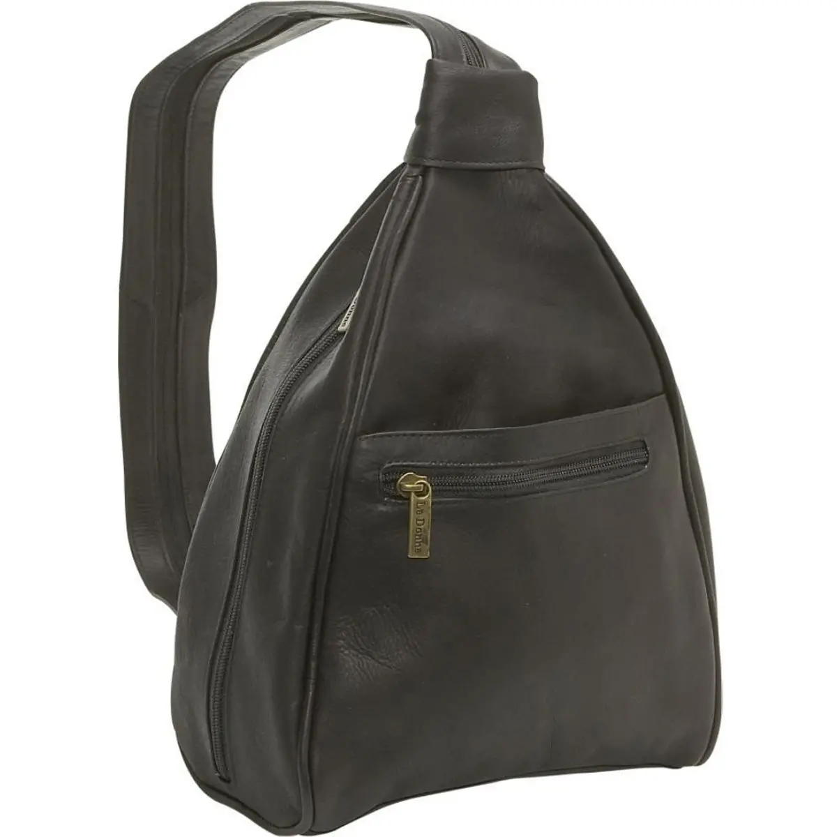 Ledonne Leather Ladies Sling Backpack 1