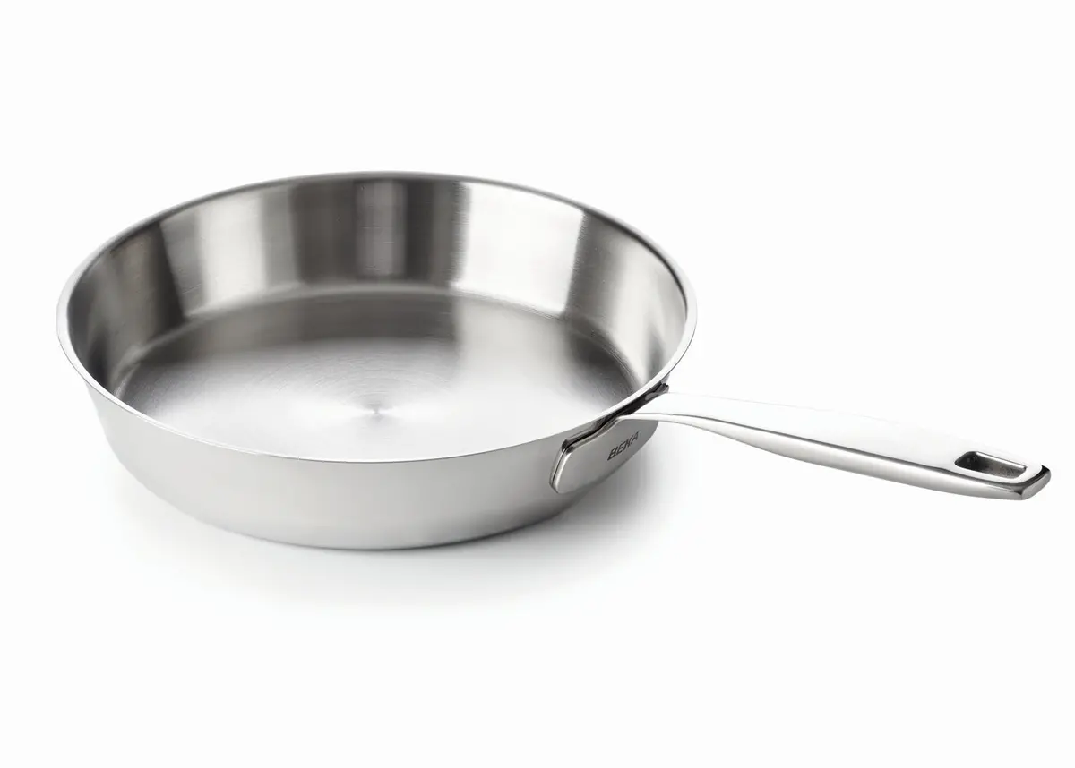 Beka Koekenpan Maestro Rvs Ø 24 Cm - Geschikt Voor Alle Warmtebronnen - Zonder Anti-Aanbaklaag 1