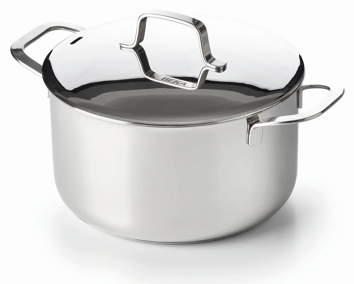 Beka Kookpan Maestro Rvs Met Deksel Ø 24 Cm / 5.1 Liter - Geschikt Voor Alle Warmtebronnen 1