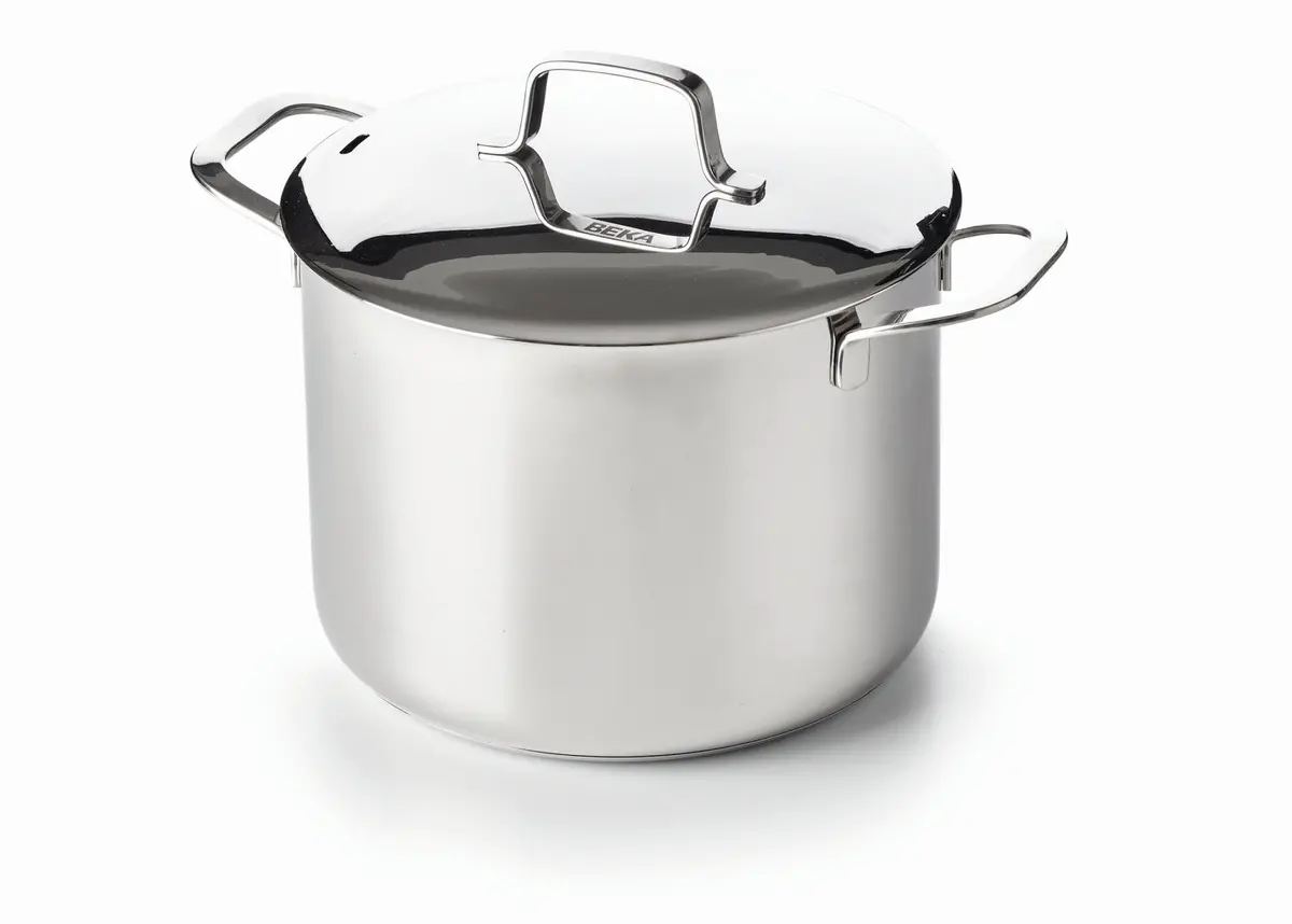 Beka Soeppan Maestro Rvs Met Deksel Ø 24 Cm / 7.4 Liter - Geschikt Voor Alle Warmtebronnen 1
