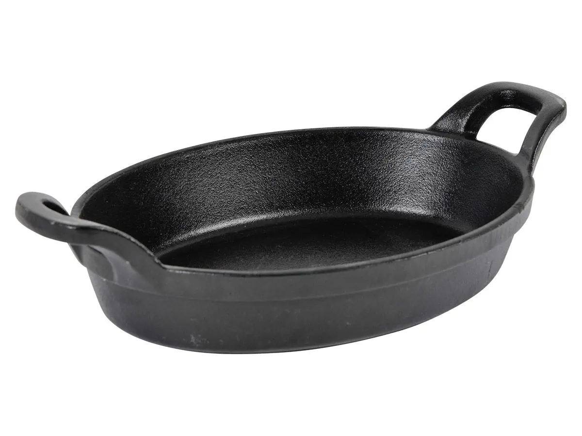 Blackwell Ovenschaal Cast Iron Gietijzer Ovaal 21 X 15 X 4 Cm - Zonder Anti-Aanbaklaag 1