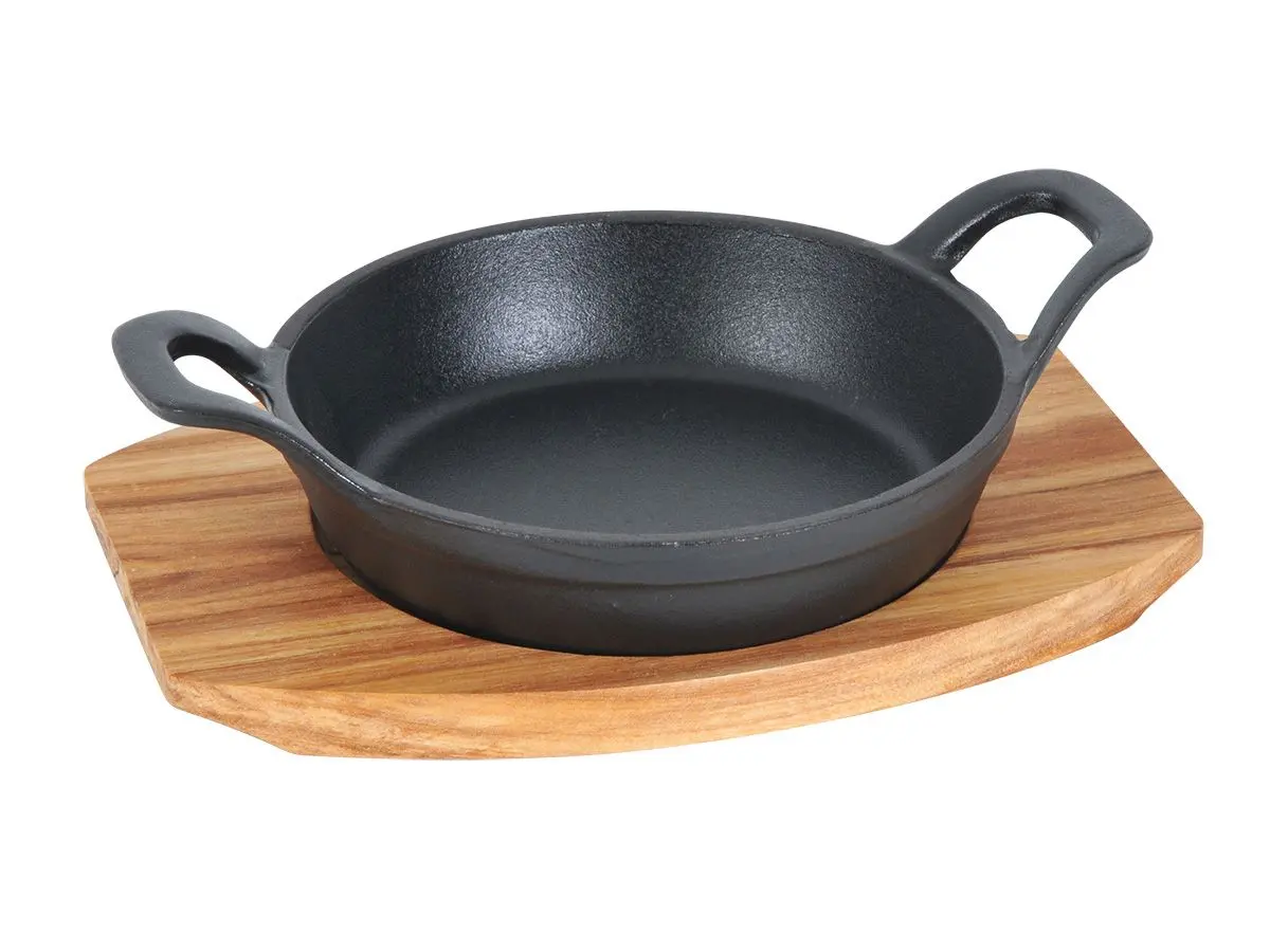 Blackwell Ovenschaal / Serveerpannetje Cast Iron Gietijzer - Ø 15 Cm - Zonder Anti-Aanbaklaag 1