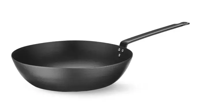 Blackwell Wokpan Carbon Staal Ø 30 Cm - Geschikt Voor Alle Warmtebronnen - Zonder Anti-Aanbaklaag 1