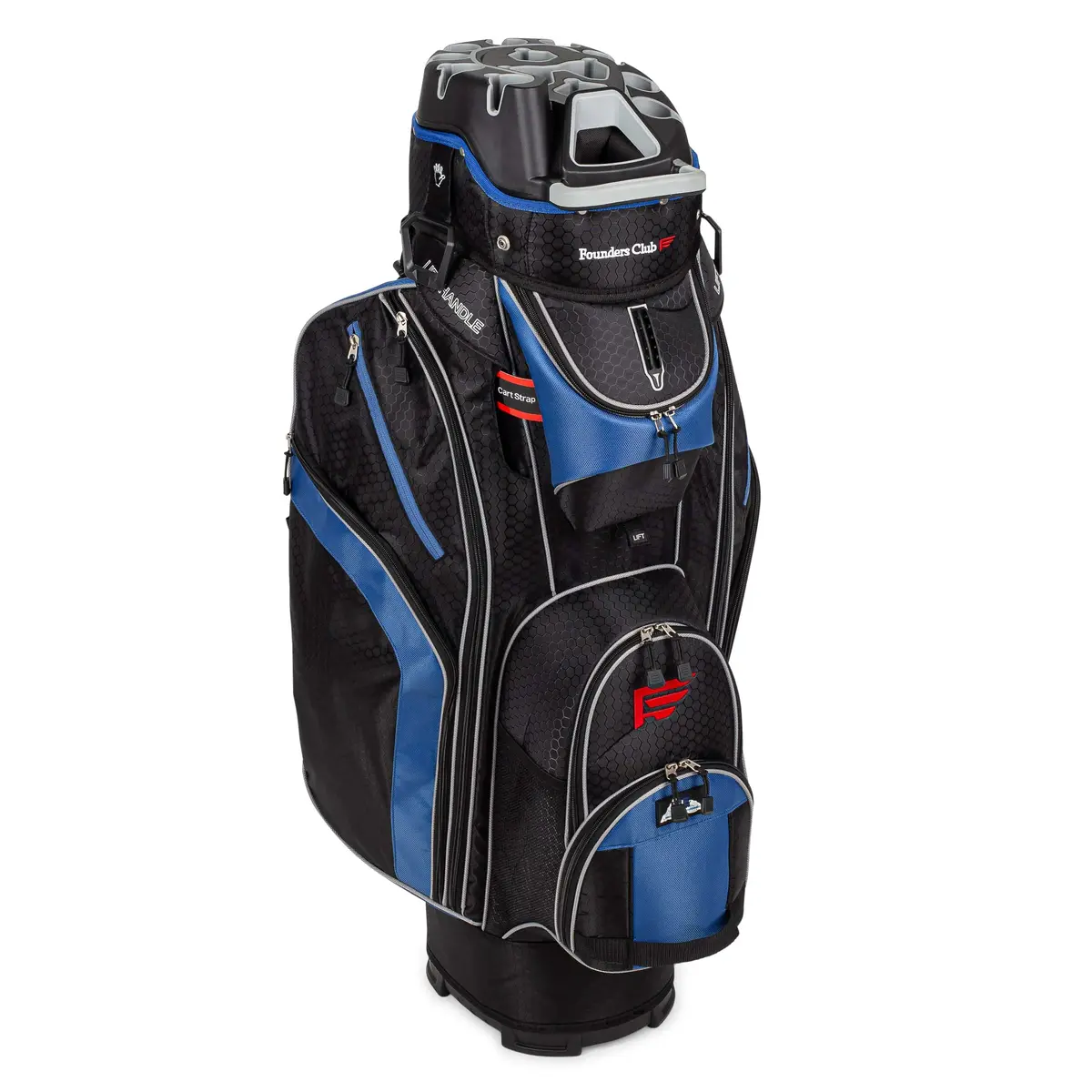 Founders Club 3Rd Gen Premium Organizer 14 Way Golf Cart Bag - Blue 1