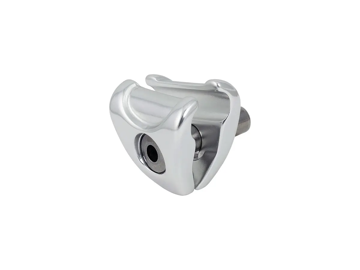 Bontrager Seat Mast Cap 7X9mm Silver 1