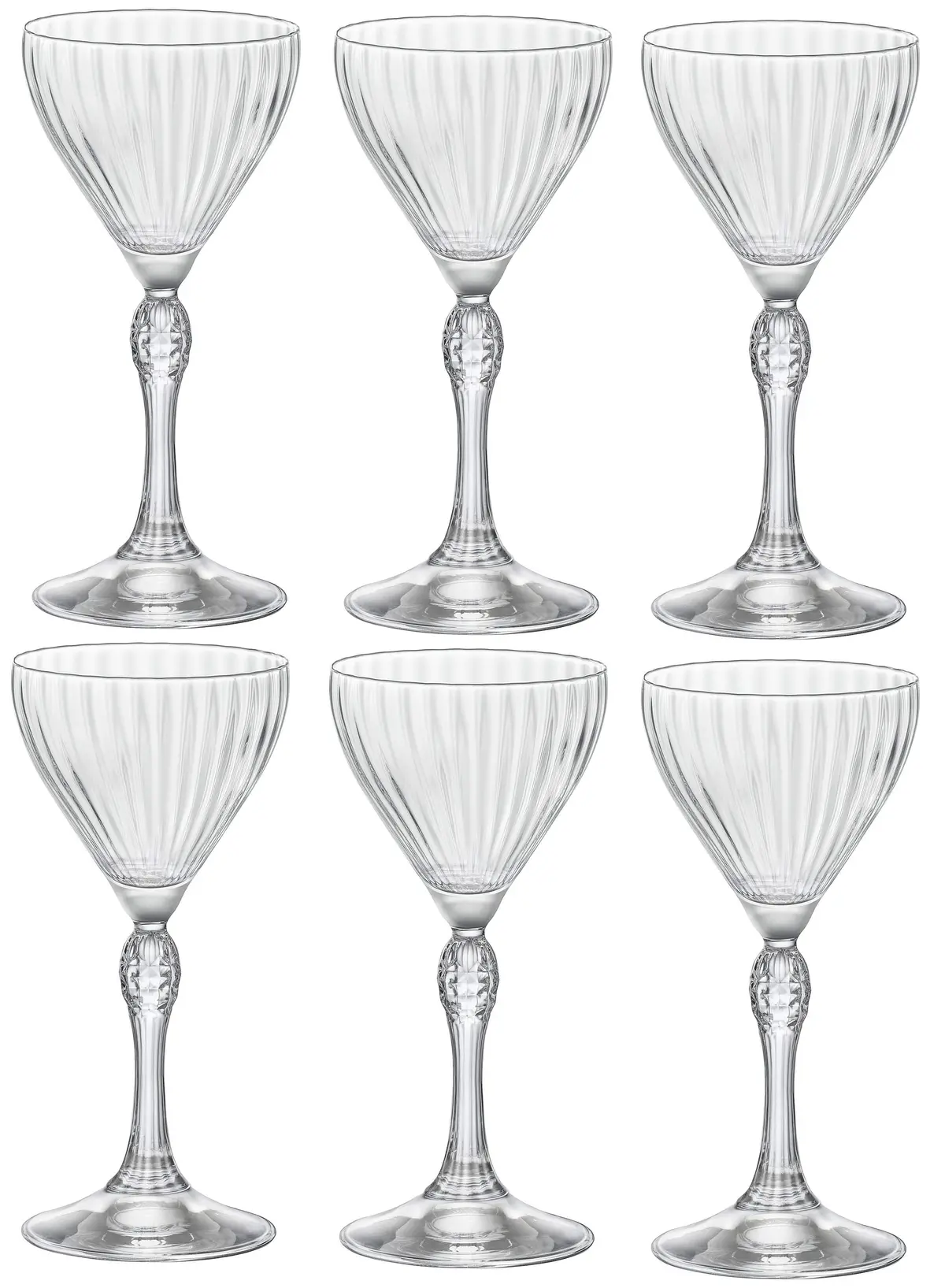 Bormioli Rocco Likeurglazen America 20'S 140 Ml - 6 Stuks 1