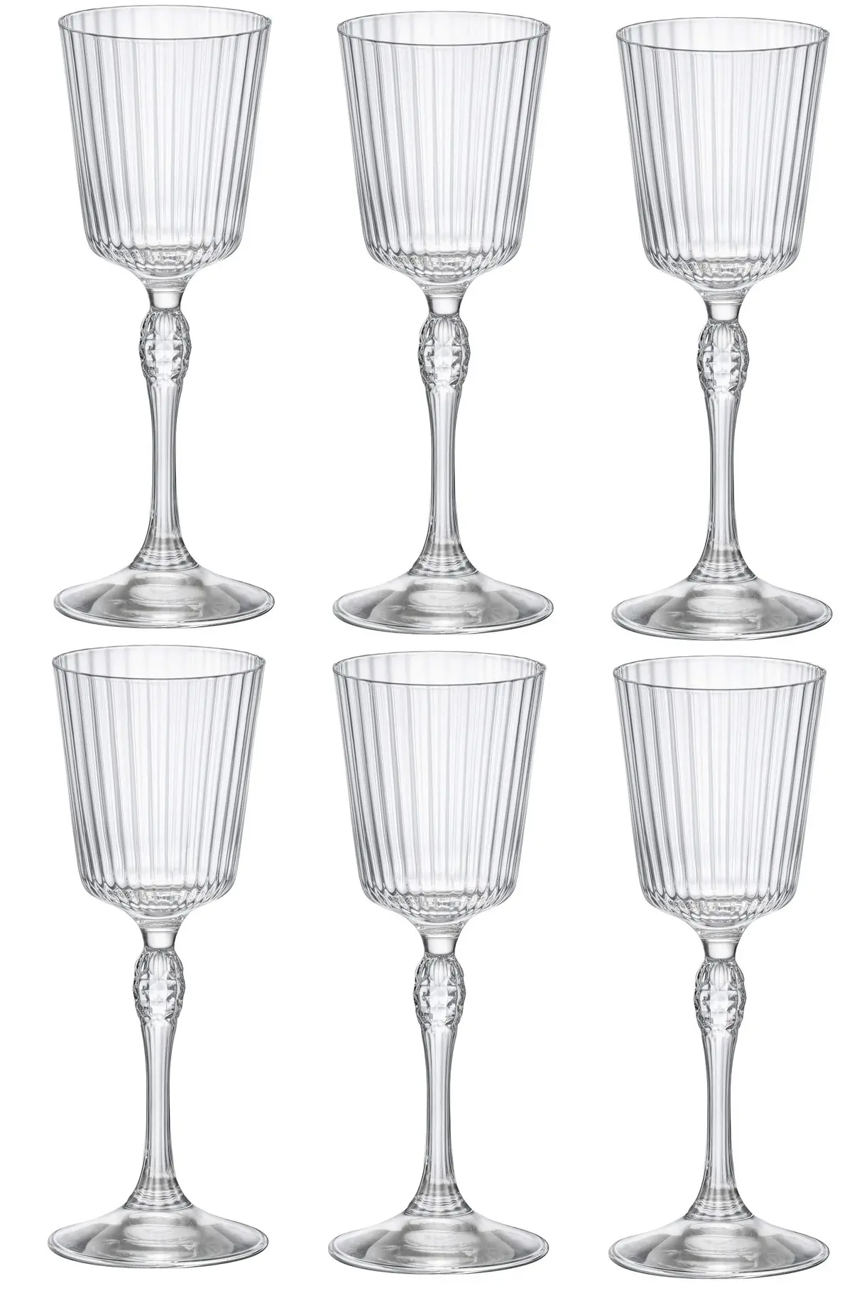 Bormioli Rocco Likeurglazen America 20'S 80 Ml - 6 Stuks 1