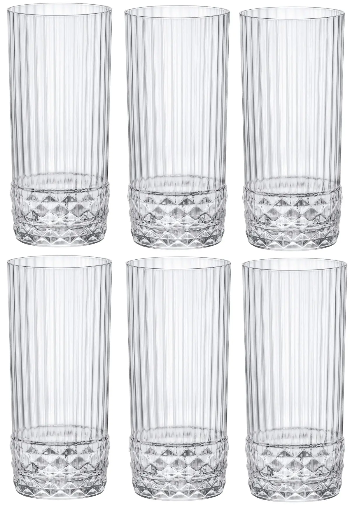 Bormioli Rocco Longdrinkglazen America 20'S - 490 Ml - 6 Stuks 1