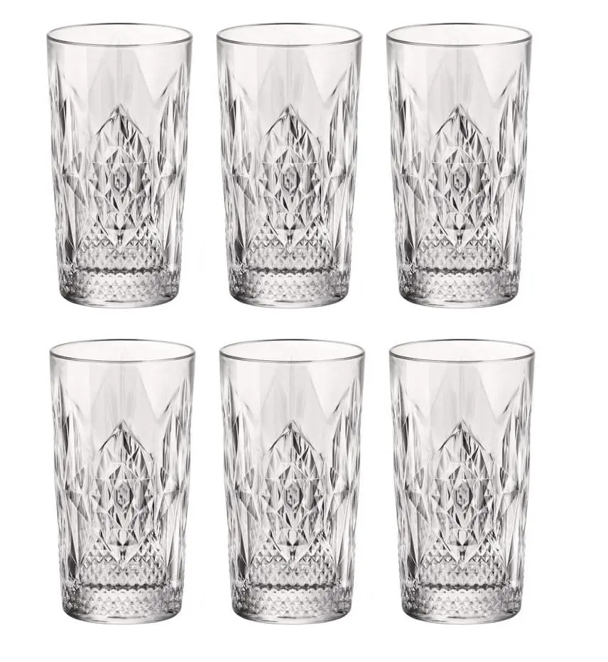 Bormioli Rocco Longdrinkglazen Stone - 490 Ml - 6 Stuks 1
