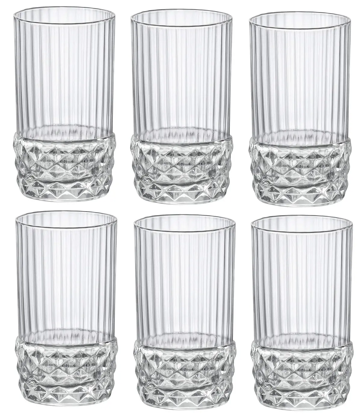 Bormioli Rocco Shotglazen America 20'S - 80 Ml - 6 Stuks 1