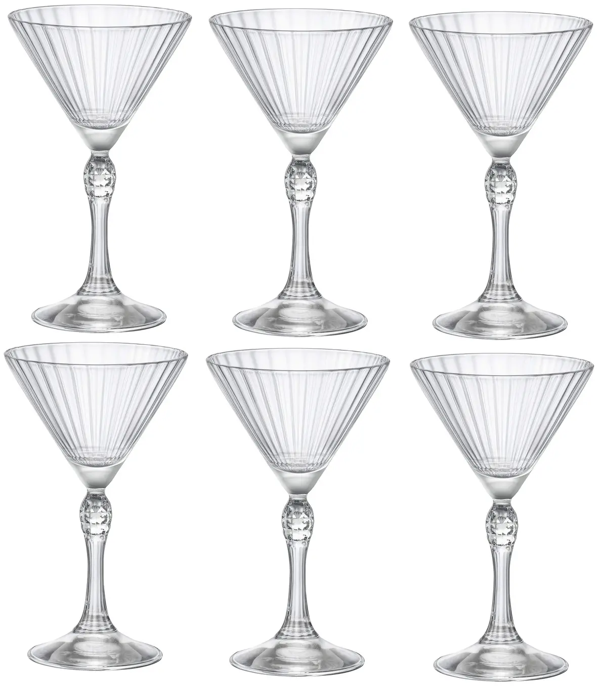 Bormioli Rocco Martiniglazen America 20'S - 160 Ml - 6 Stuks 1