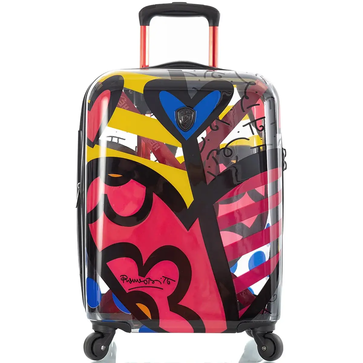 Britto A New Day Transparent Carry On Spinner 1