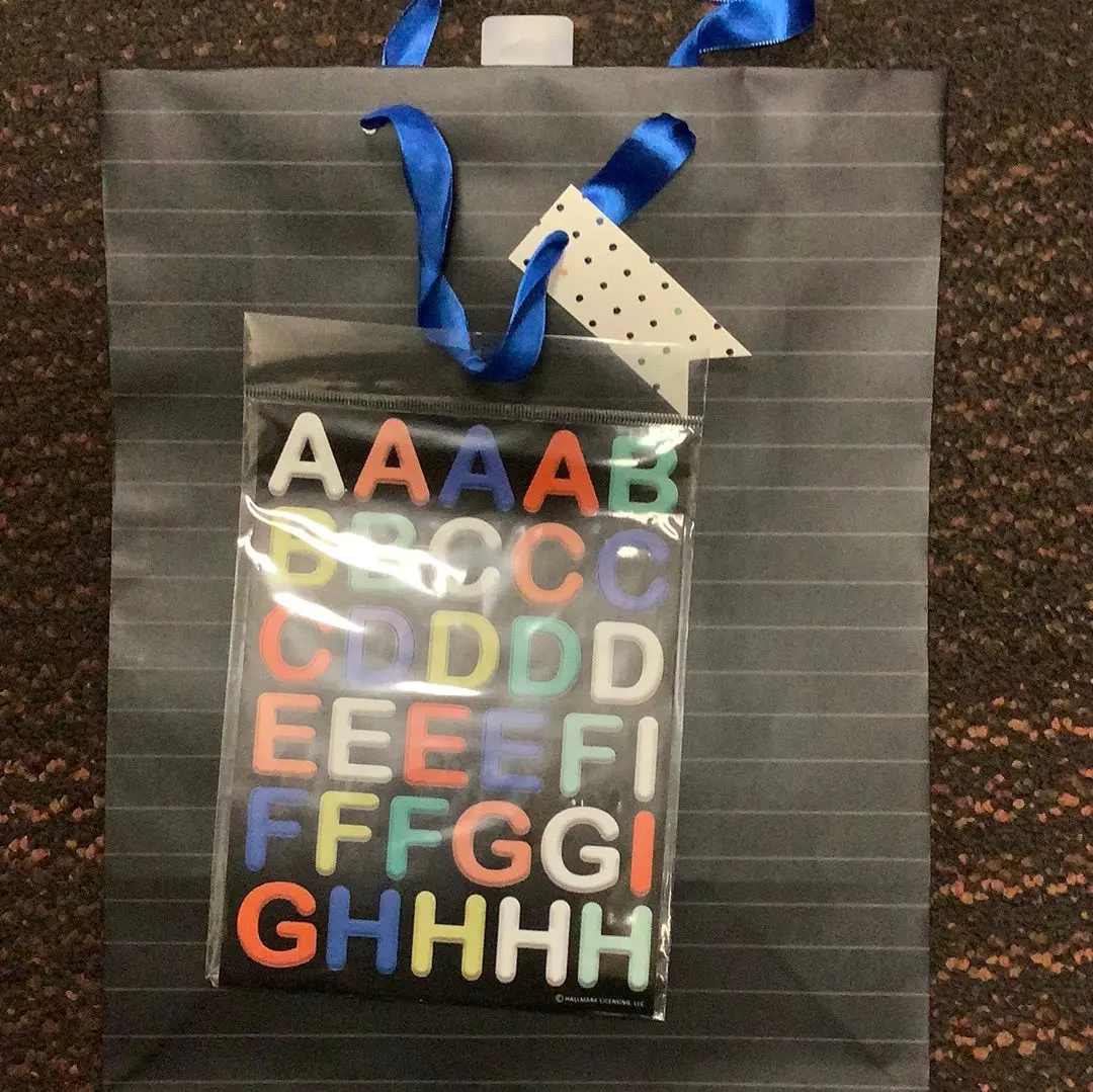 National Brand Make Your Own Saying Black Gift Bag 1