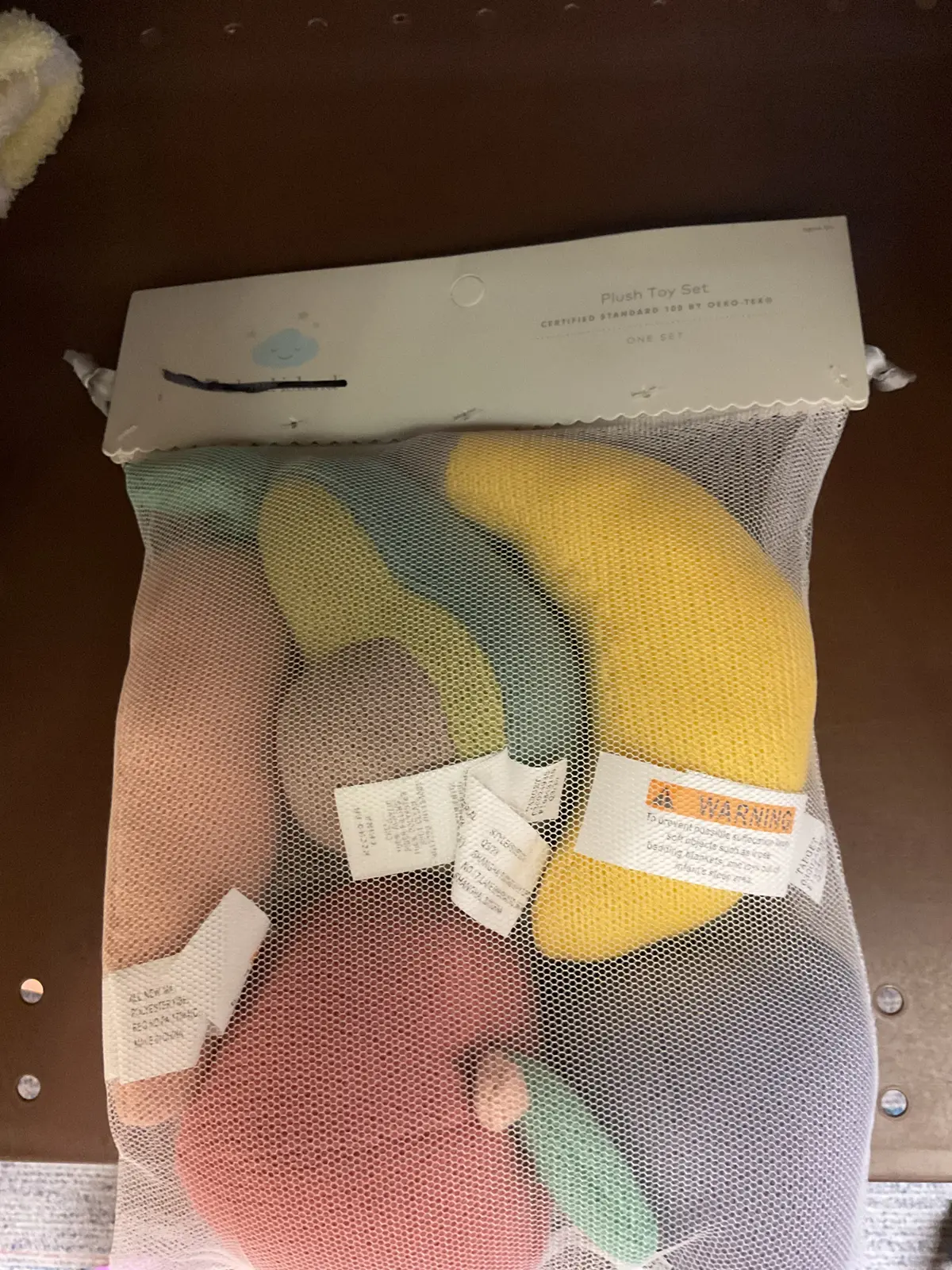 Fruit And Veggie Soft Toy Set 1
