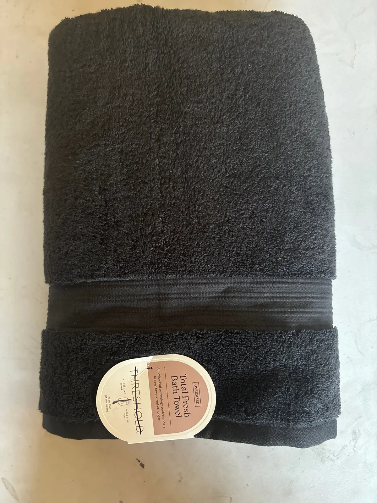 Total Fresh Antimicrobial Bath Towel
Black 1