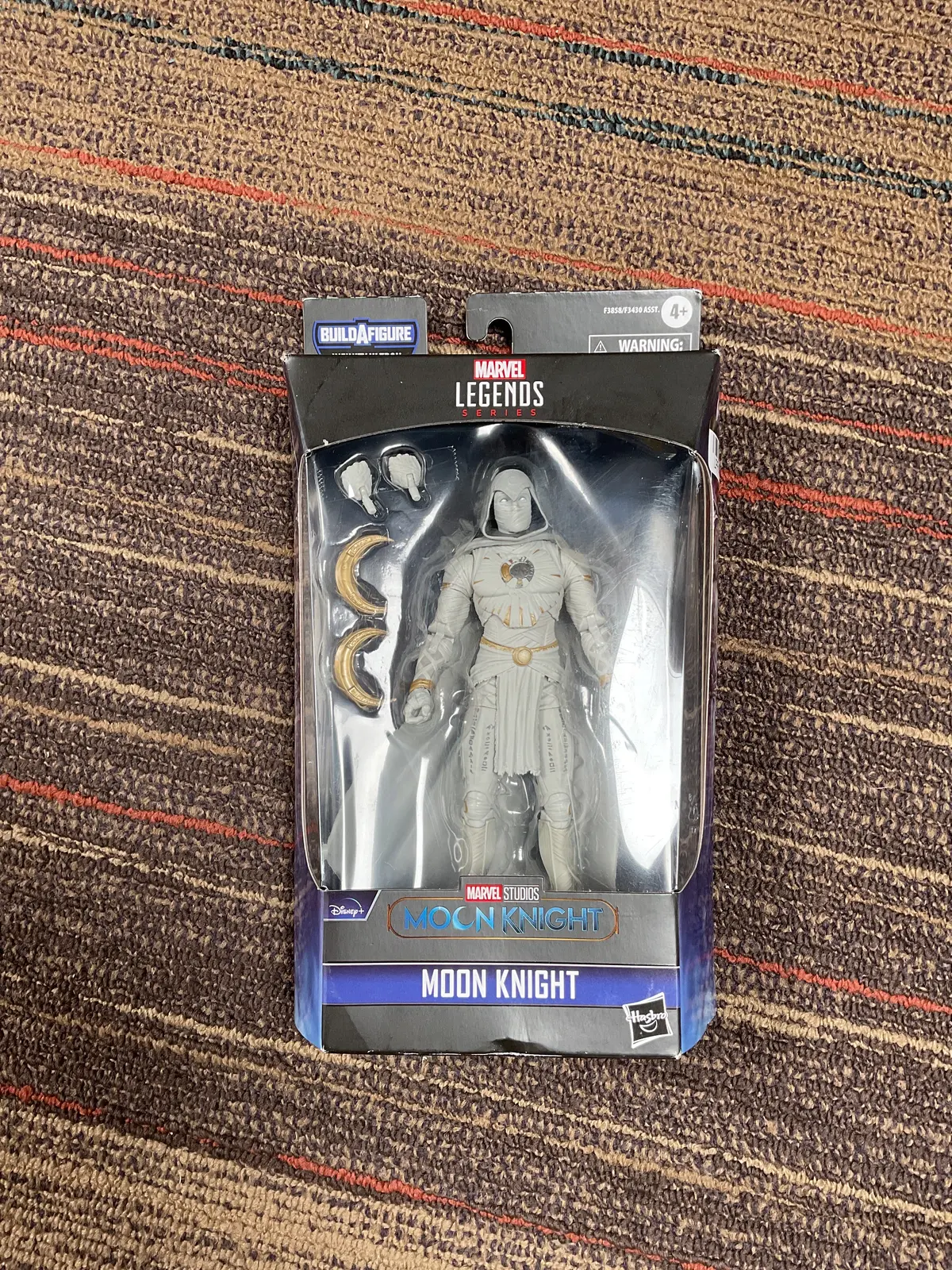 Marvel Legends Series
Disney Plus Moon
Knight Mcu Series
Action Figure 6-Inch
Collectible Toy 1