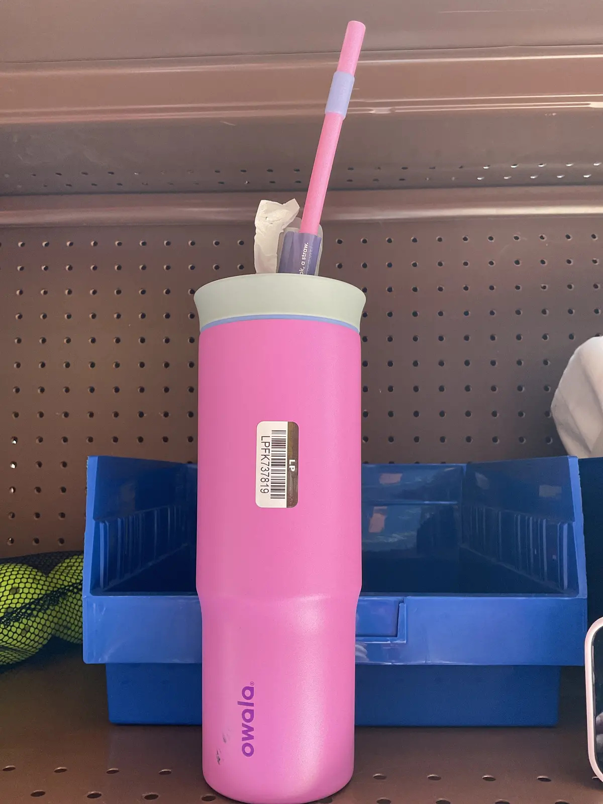 Owala 24Oz Stainless Steel Straw Tumbler - Electric Orchid 1