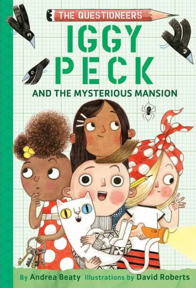 Iggy Peck And The Mysterious Mansion - (Questioneers) By Andrea Beaty (Hardcover) 1