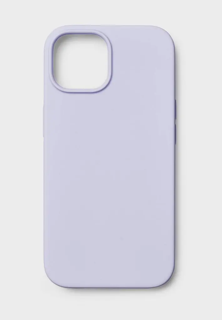 Iphone Silicone Case With Magsafe - Soft Purple 1