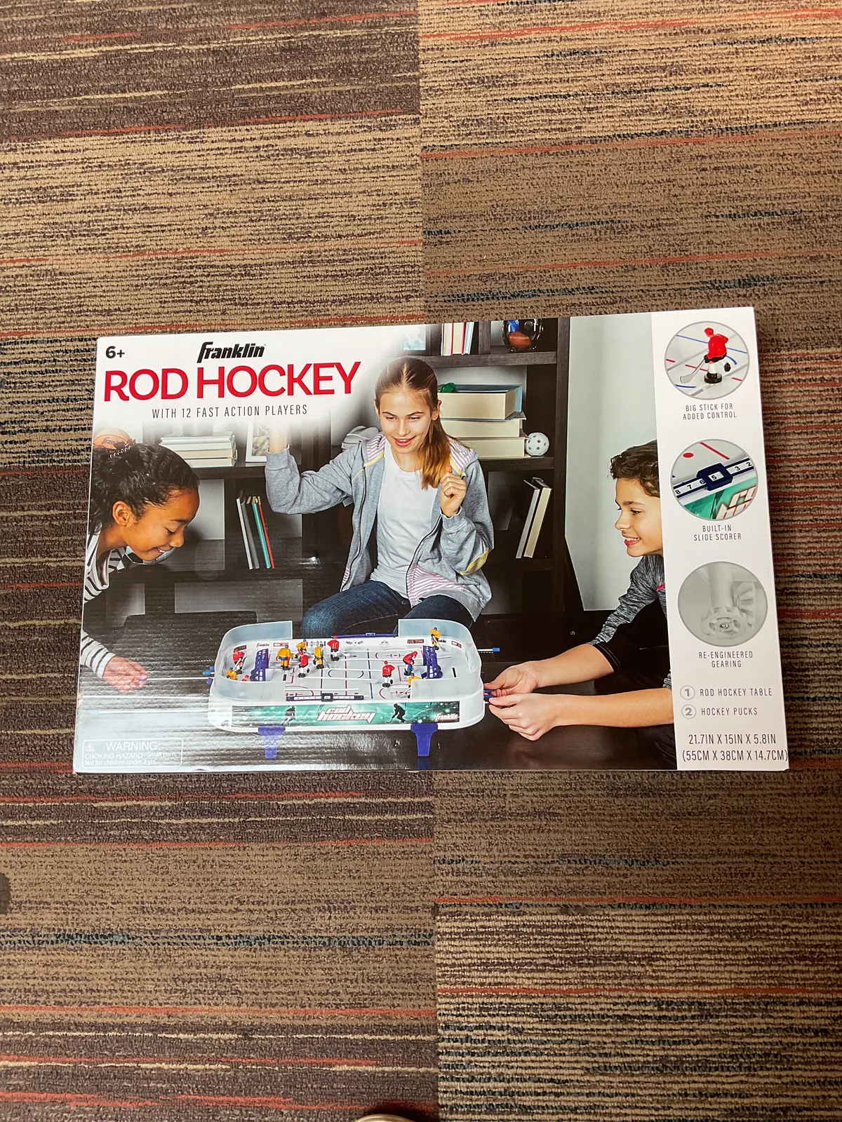 Franklin Sports Table
Top Rod Hockey Game
Set 1