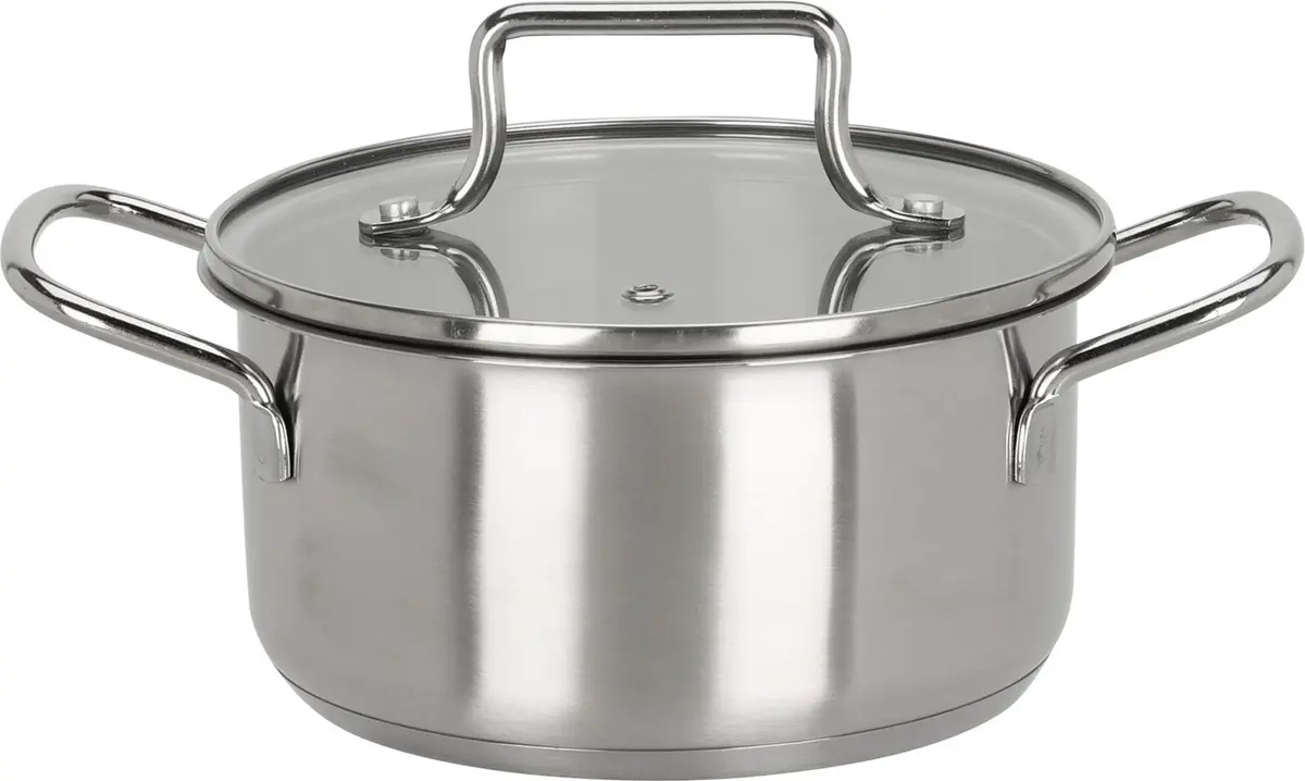 Cookinglife Kookpan Essential Steel Rvs Ø 22 Cm - 3.8 Liter - Geschikt Voor Alle Warmtebronnen 1