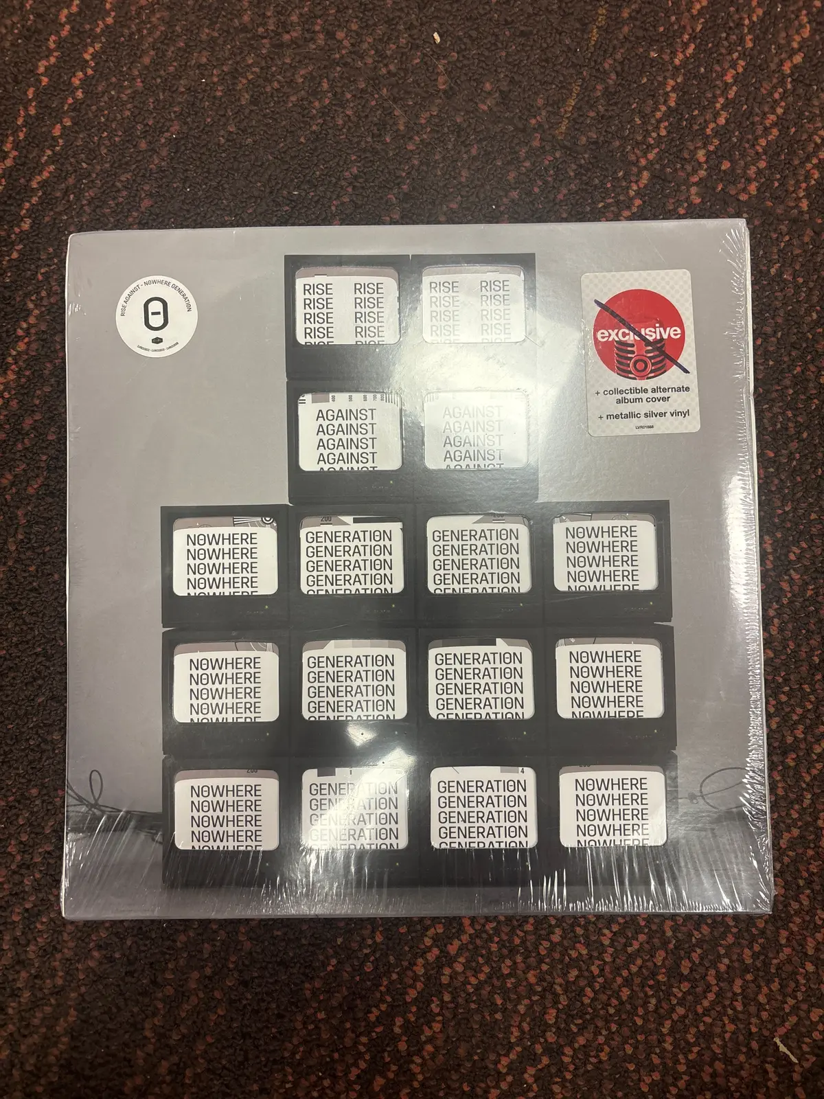 Rise Against - Nowhere Generation (Metallic Silver Vinyl) Sealed 1
