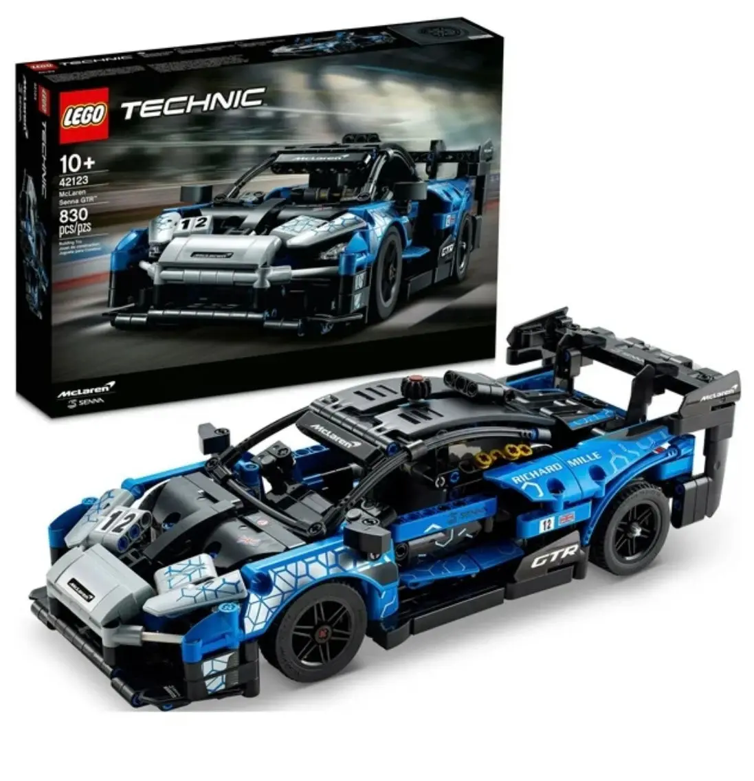 Lego Technic
Mclaren Senna Gtr Racing Sports
Collectable Model: Car Building Kit 1